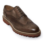 Wing-Tip Lug Oxford // Taupe (Euro: 45)