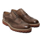 Wing-Tip Lug Oxford // Taupe (Euro: 45)