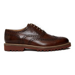 Wing-Tip Lug Oxford // Brown (Euro: 45)