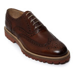 Wing-Tip Lug Oxford // Brown (Euro: 45)