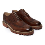 Wing-Tip Lug Oxford // Brown (Euro: 45)