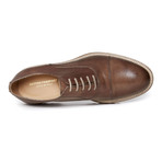 Cap-Toe Lug Oxford // Taupe (Euro: 40)