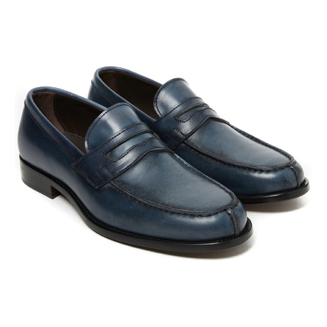 Classic Penny Loafer // Navy (Euro: 40)