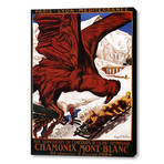 Chamonix Mont-Blanc (16"W x 20"H x 1.5"D)