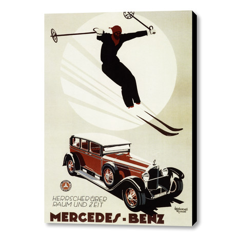 Mercedes-Benz (16"W x 20"H x 1.5"D)