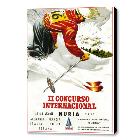 Il Concurso internacional (16"W x 20"H x 1.5"D)