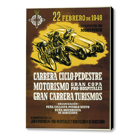 Gran Carrera Turismos (16"W x 20"H x 1.5"D)