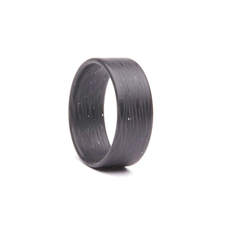 Wave Ultralight Carbon Fiber Ring (Size 5)