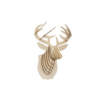 Bucky // Birch Wood Deer Head (Medium)