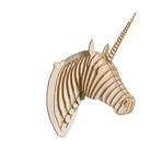 Merlin // Birch Wood Unicorn Head (Medium)