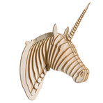 Merlin // Birch Wood Unicorn Head (Medium)