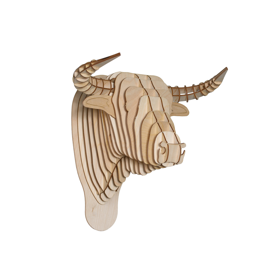 Antler Home Birch Wood Animal Taxidermy Touch of Modern