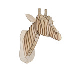 Juliette // Birch Wood Giraffe Head (Medium)