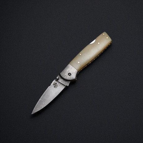 5042 Bone // Single Blade Pocket Knife