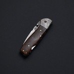 5042 Indian Rosewood // Single Blade Pocket Knife