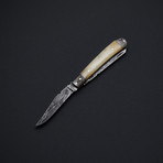 7020 Bone // Double Blade Pocket Knife