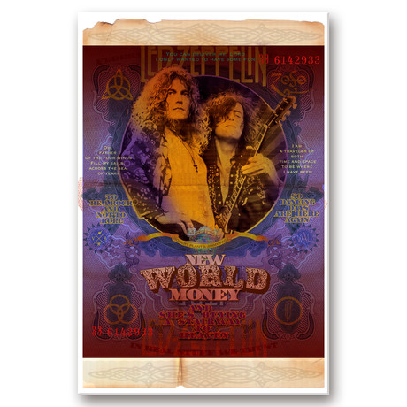 Led Zeppelin (10.5"W x 16"H x .75"D)