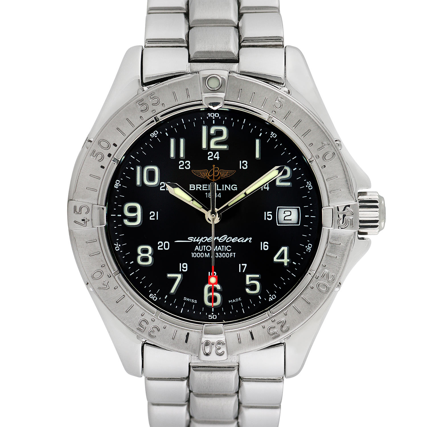 Breitling Superocean Automatic // A17340 // 763-TM14347 // Pre-Owned ...