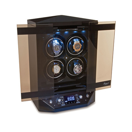 Templar Quad Watch Winder // Ebony