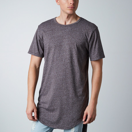 Hi-Lo Tall Tee // Charcoal (S)