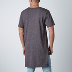 Hi-Lo Tall Tee // Charcoal (M)