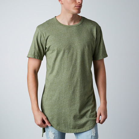 Hi-Lo Tall Tee // Olive (S)