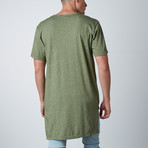 Hi-Lo Tall Tee // Olive (S)