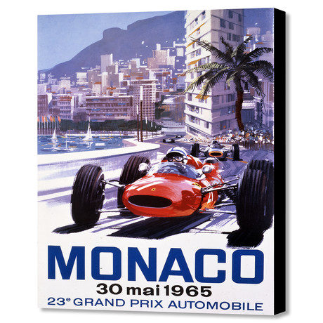 Monaco 1965 (16"W x 20"H x 1.5"D)