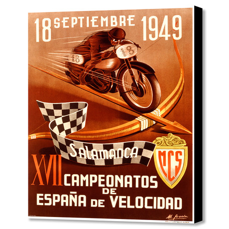 XVII Campeonatos de Espana (16"W x 20"H x 1.5"D)