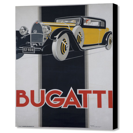 Bugatti (16"W x 20"H x 1.5"D)