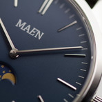 MAEN Limited Edition Classic Moonphase Quartz // MNMB01