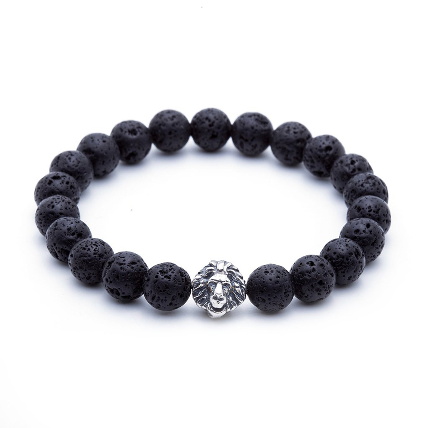 Leo Beaded Bracelet // Lava (Small) Atolyestone Touch of Modern