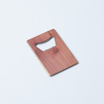 Credit Card Bottle Opener (Cedar)