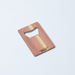 Credit Card Bottle Opener (Cedar)