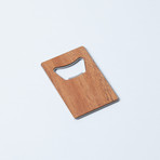 Credit Card Bottle Opener (Cedar)