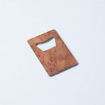 Credit Card Bottle Opener (Cedar)