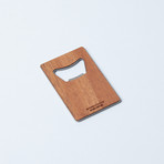 Credit Card Bottle Opener (Cedar)