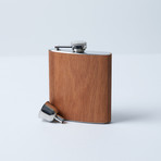 Wood Flask // 6 Ounce (Cedar)