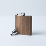 Wood Flask // 6 Ounce (Cedar)