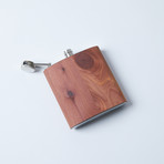 Wood Flask // 6 Ounce (Cedar)