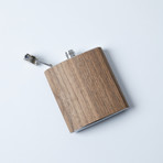 Wood Flask // 6 Ounce (Cedar)