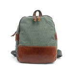 No. 721 Canvas Backpack (Army Green)