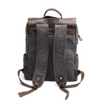 No. 725 Canvas Backpack (Dark Grey)