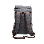 No. 735 Canvas Backpack (Dark Grey)