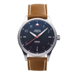 Mercer Airfoil Automatic // ARFS (Brown Strap)