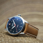 Mercer Airfoil Automatic // ARFS (Brown Strap)