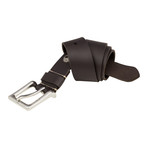 Saddle Belt // Dark Brown (Size 32)