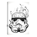 Flower Trooper (18"W x 26"H x 1.25"D)