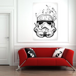 Flower Trooper (18"W x 26"H x 1.25"D)