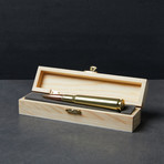 Paper Weight // .50 Caliber Bullet + Wood Box